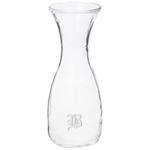 Wine Carafe, Single Letter Monogram