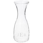 Wine Carafe, Three Letter Classic Monogram